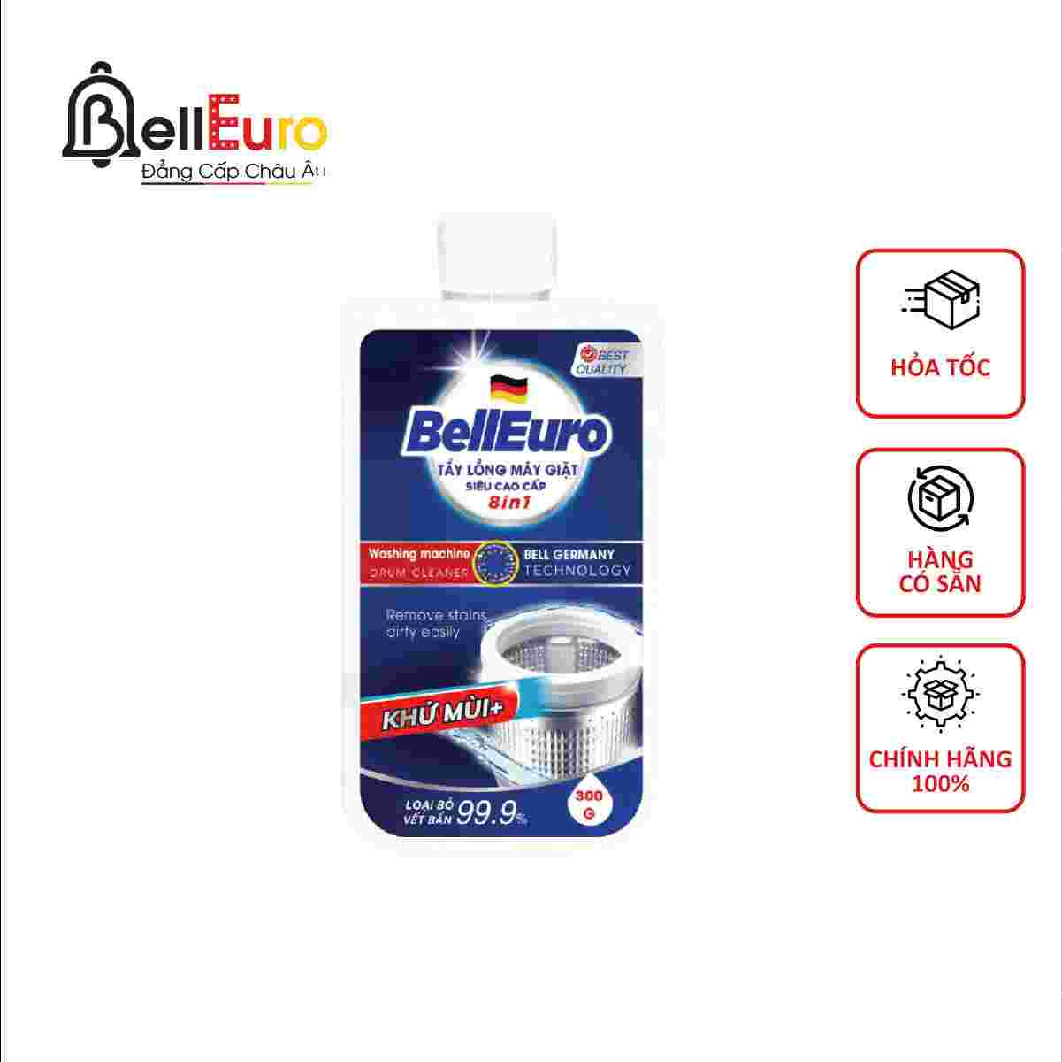 Tẩy Lồng Máy Giặt Bell Euro